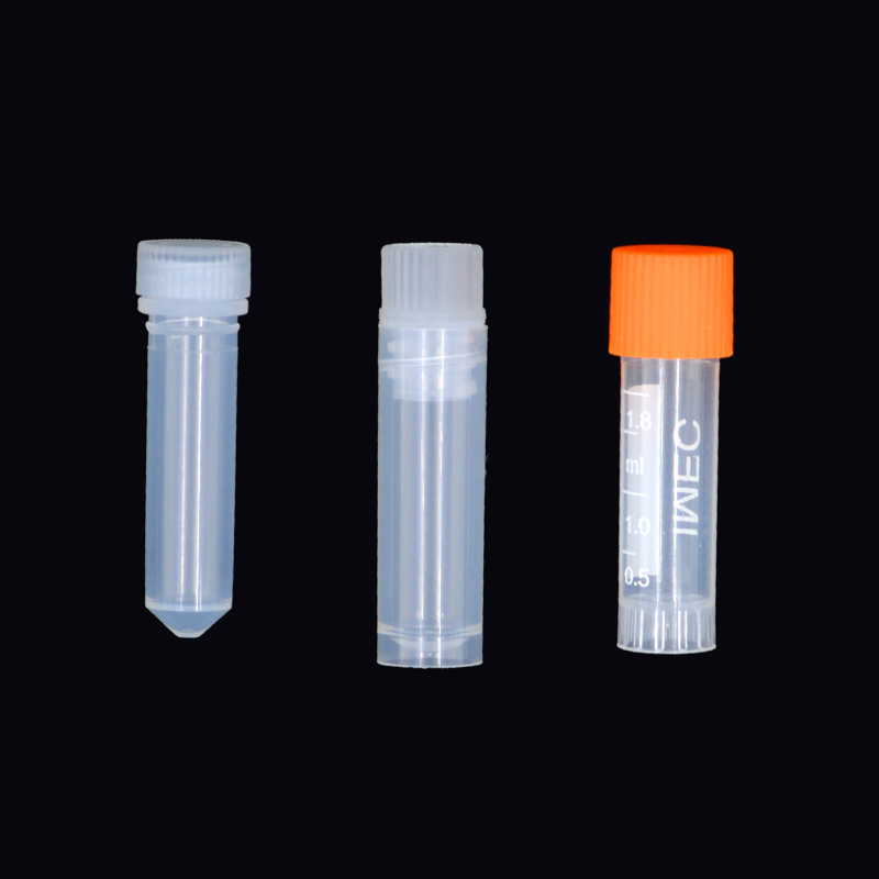 1.8ml冷凍管，蓋子中有硅膠墊
