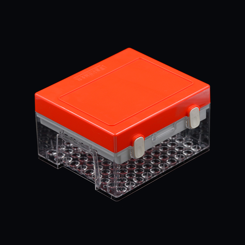 標(biāo)本封存冷藏盒（硅膠墊密封）100孔（適用體管13×100mm）